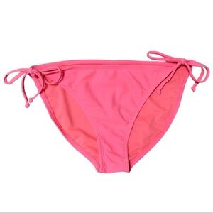 NWOT Coral Side-Tie Bikini Bottoms